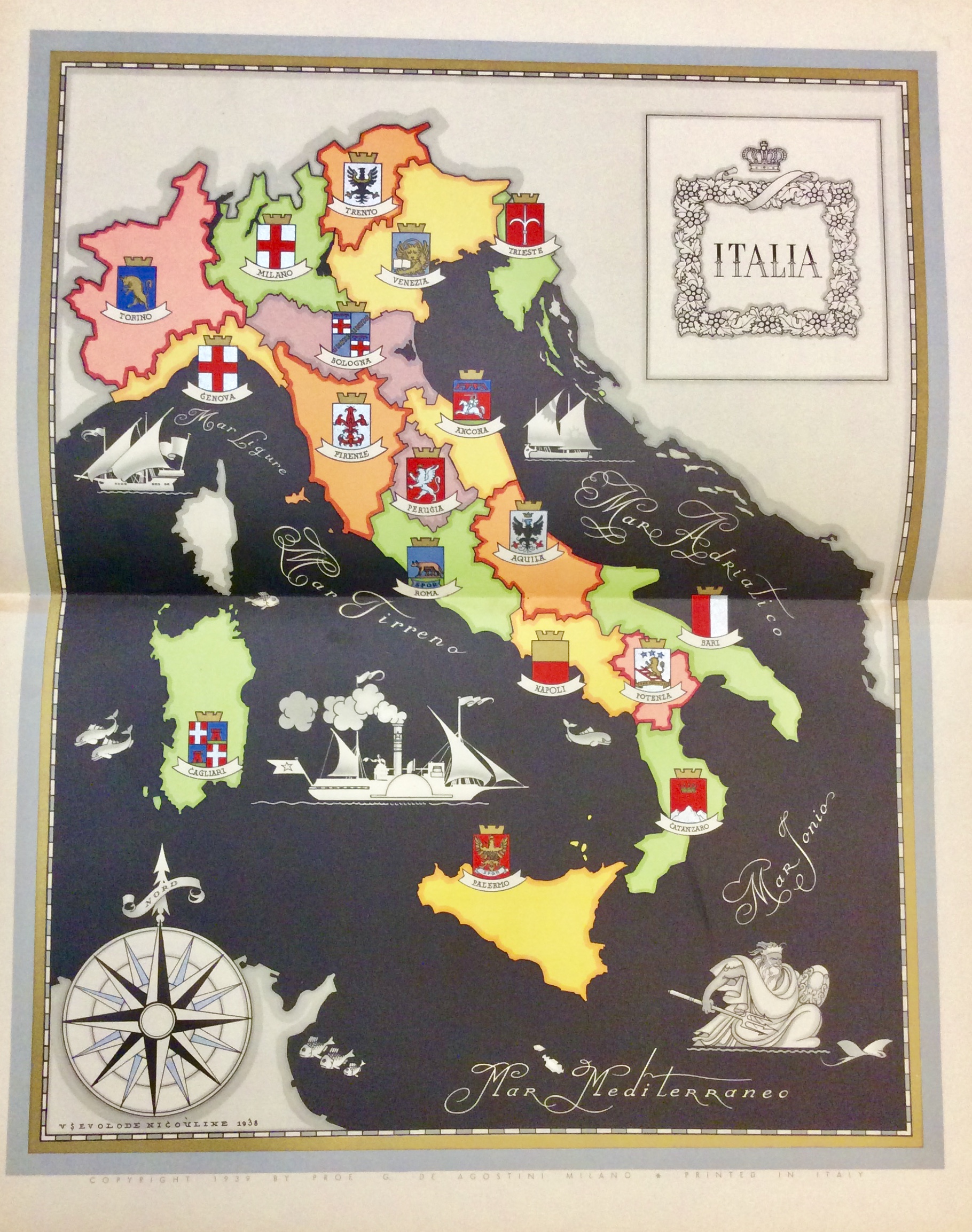 IMAGO ITALIAE. - Paesaggio - Opere - Vita.