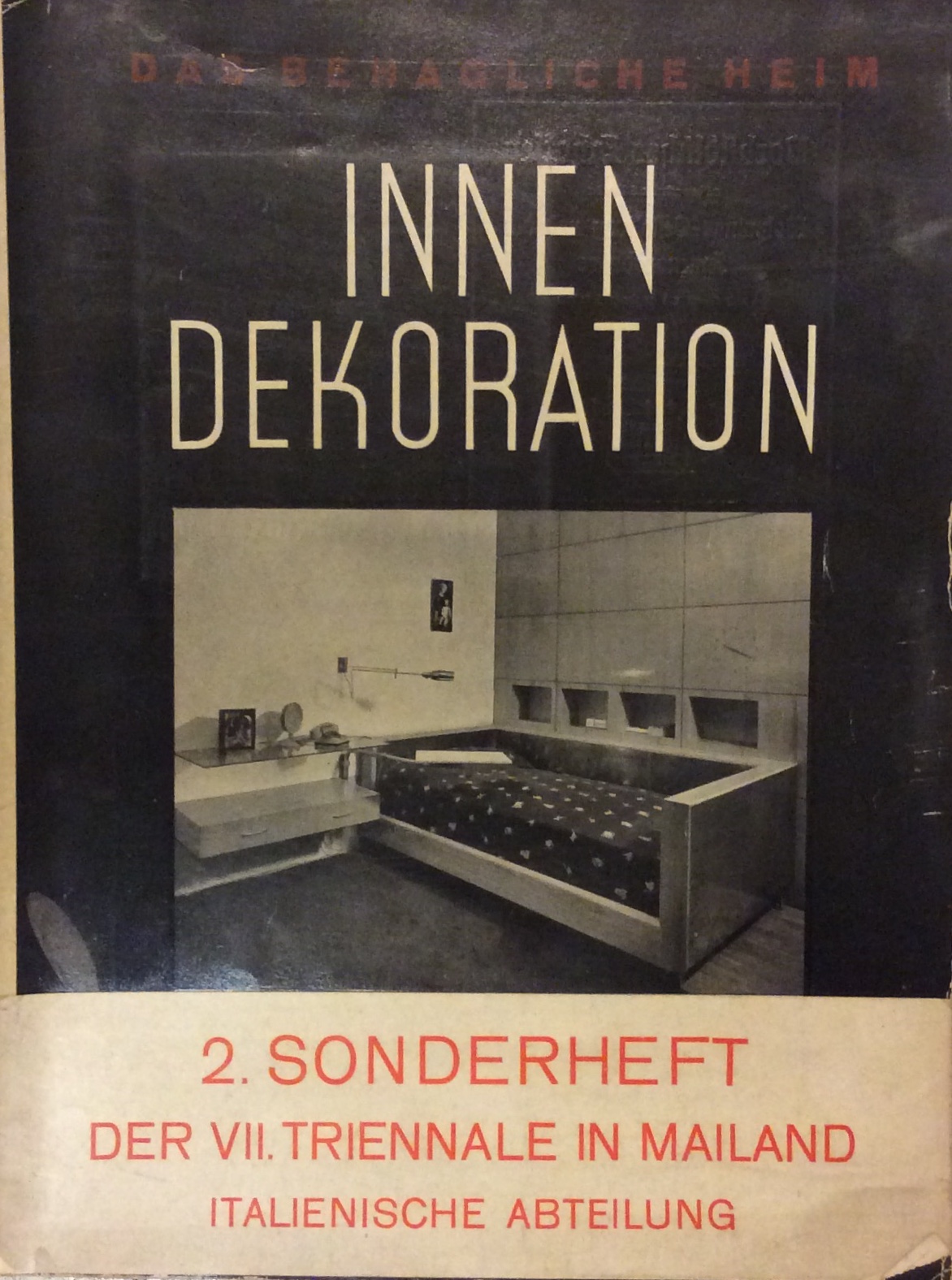 INNEN-DEKORATION - 8 / 1940. - Das behagliche Heim. Die …