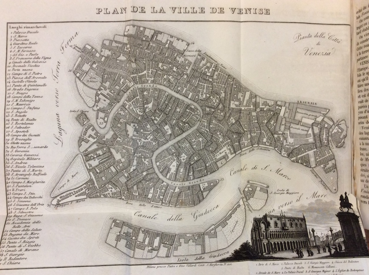 ITINERAIRE D'ITALIE OU DESCRIPTION DES VOYAGES AUX PRINCIPALES VILLES D'ITALIE. …