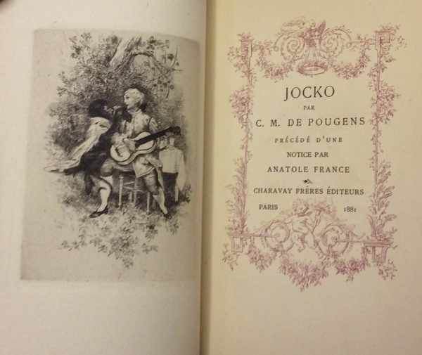 JOCKO. - Précédé d'une notice par Anatole France.