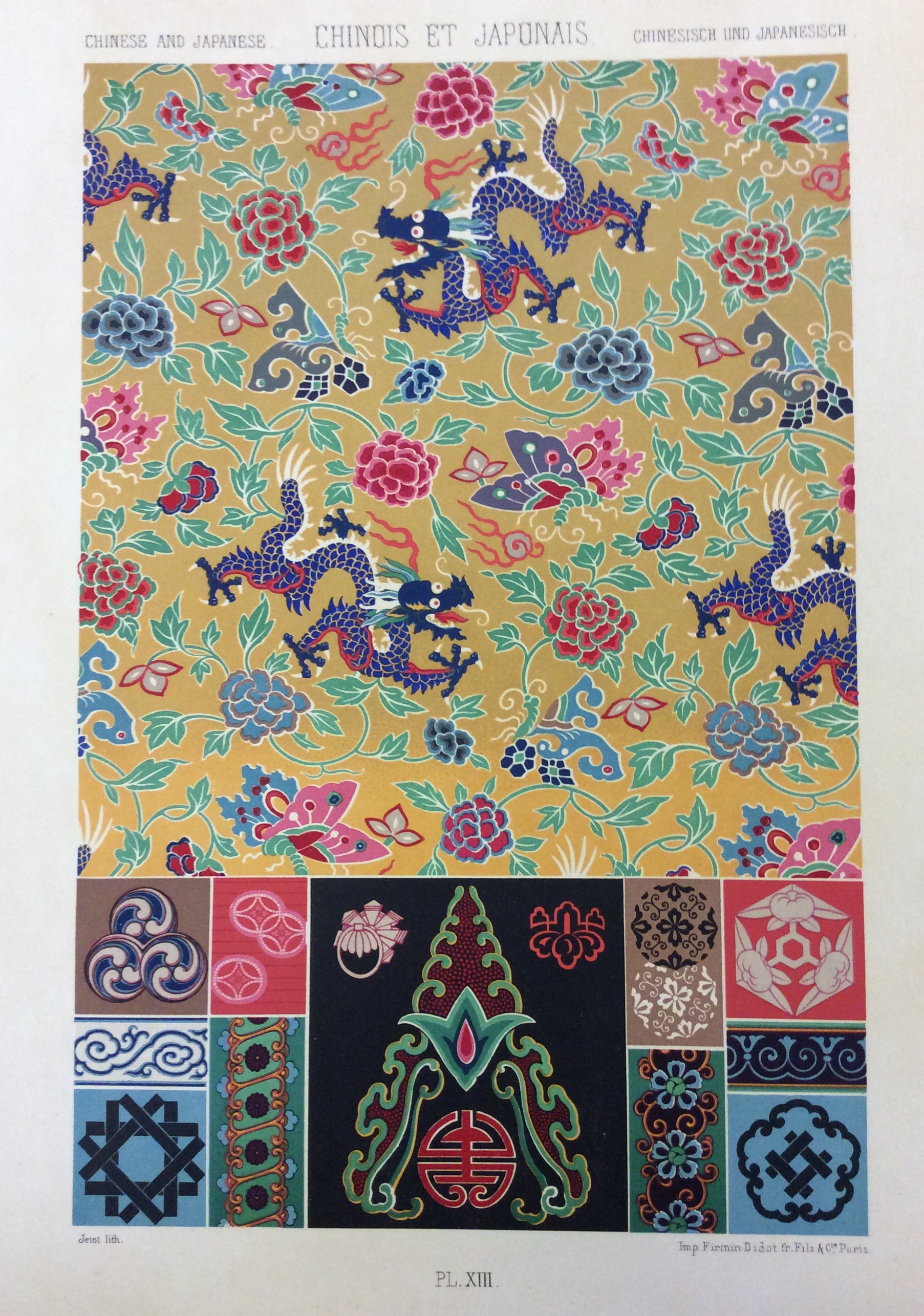 L'ORNEMENT POLYCHROME. - Cent planches en couleur, or et argent …