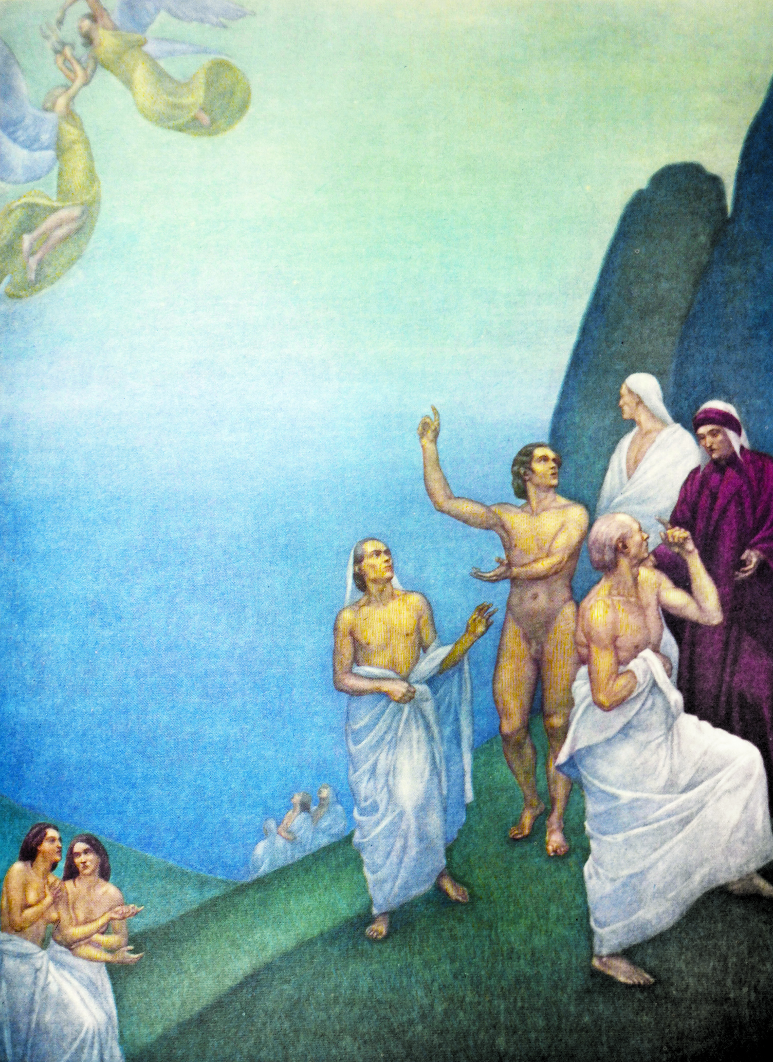 LA DIVINA COMMEDIA. - Imagini di Amos Nattini. Note illustrative …