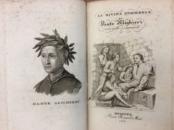 LA DIVINA COMMEDIA. - Con varianti estratte dal Codice Bartoliniano …