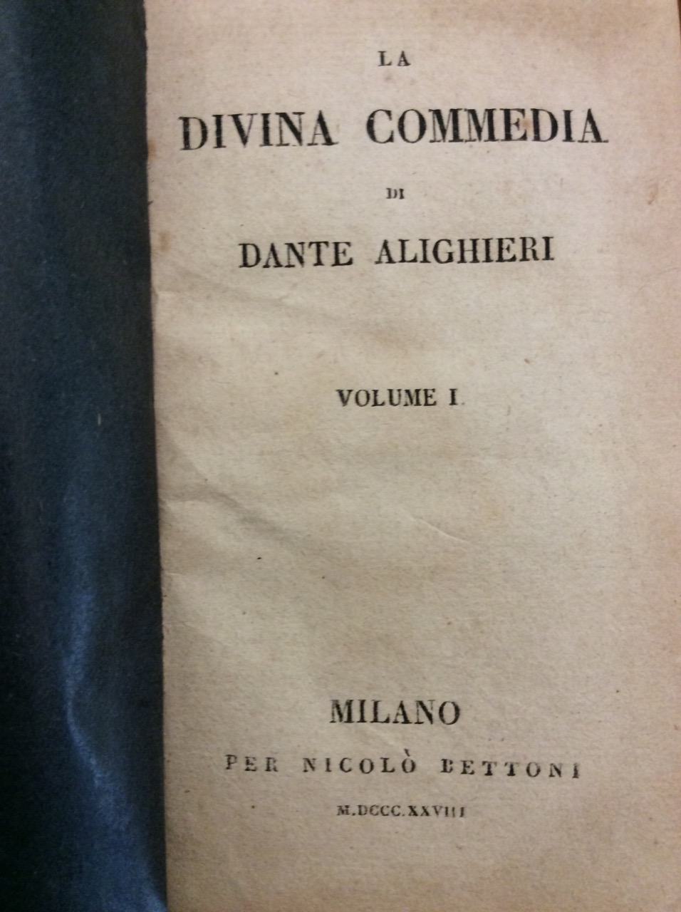 LA DIVINA COMMEDIA.