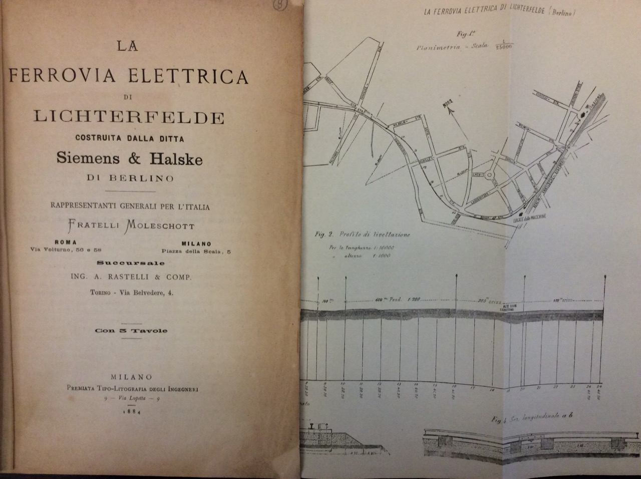 LA FERROVIA ELETTRICA DI LICHTERFELDE COSTRUITA DALLA DITTA SIEMENS & …