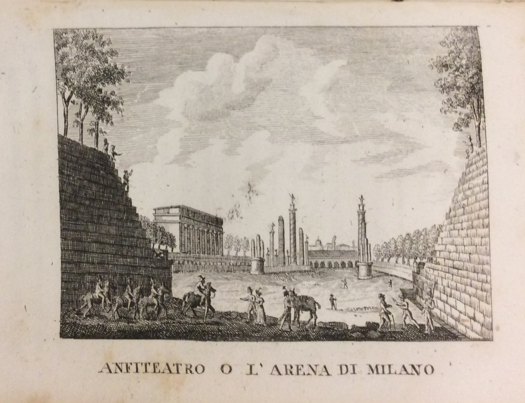 LA LOMBARDIA MONUMENTALE. - Almanacco per l'Anno 1837. Anno primo.