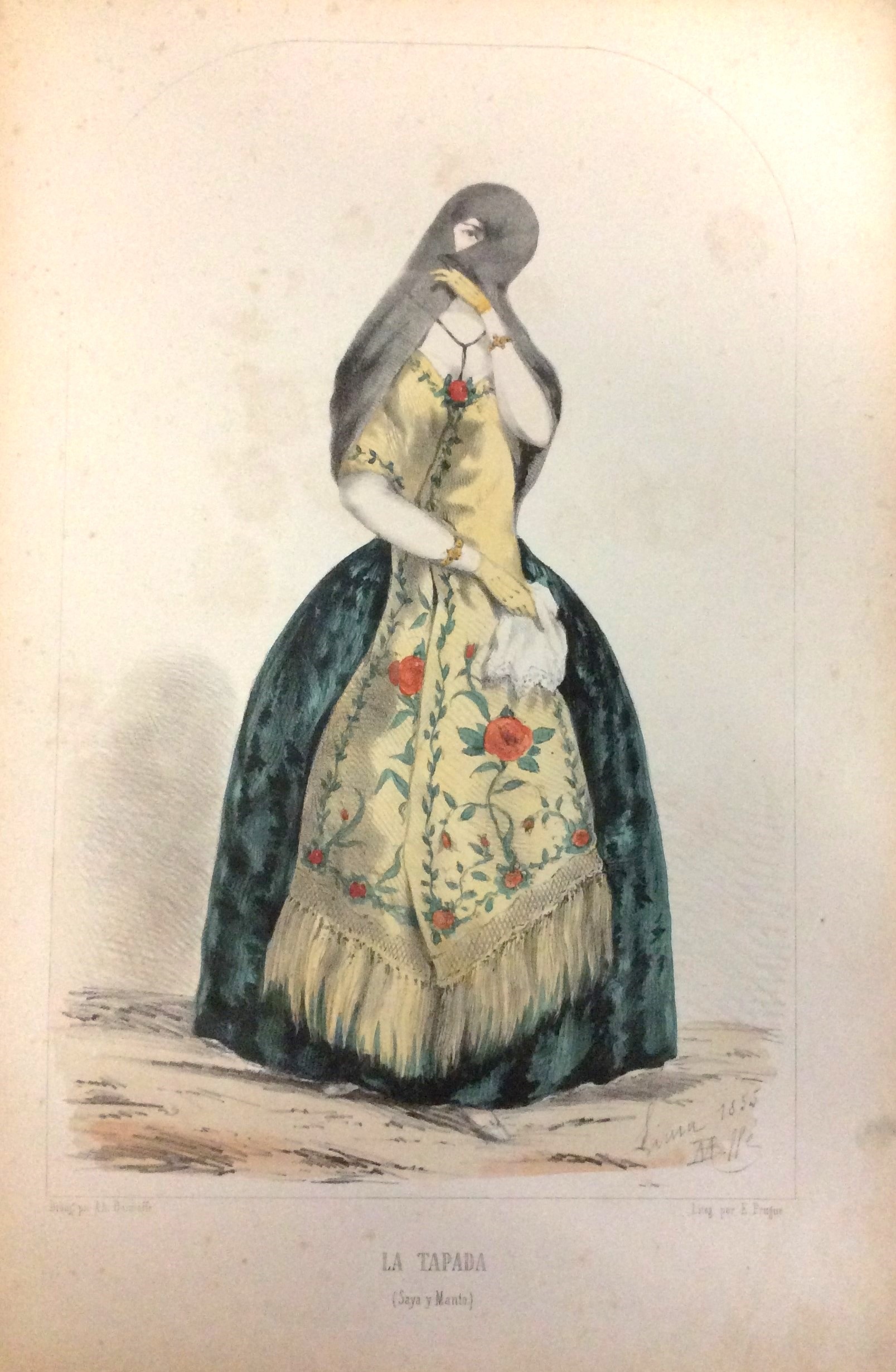 LA TAPADA (SAYA Y MANTO). (II).