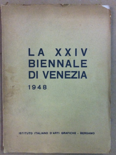 LA XXIV BIENNALE DI VENEZIA. 1948.