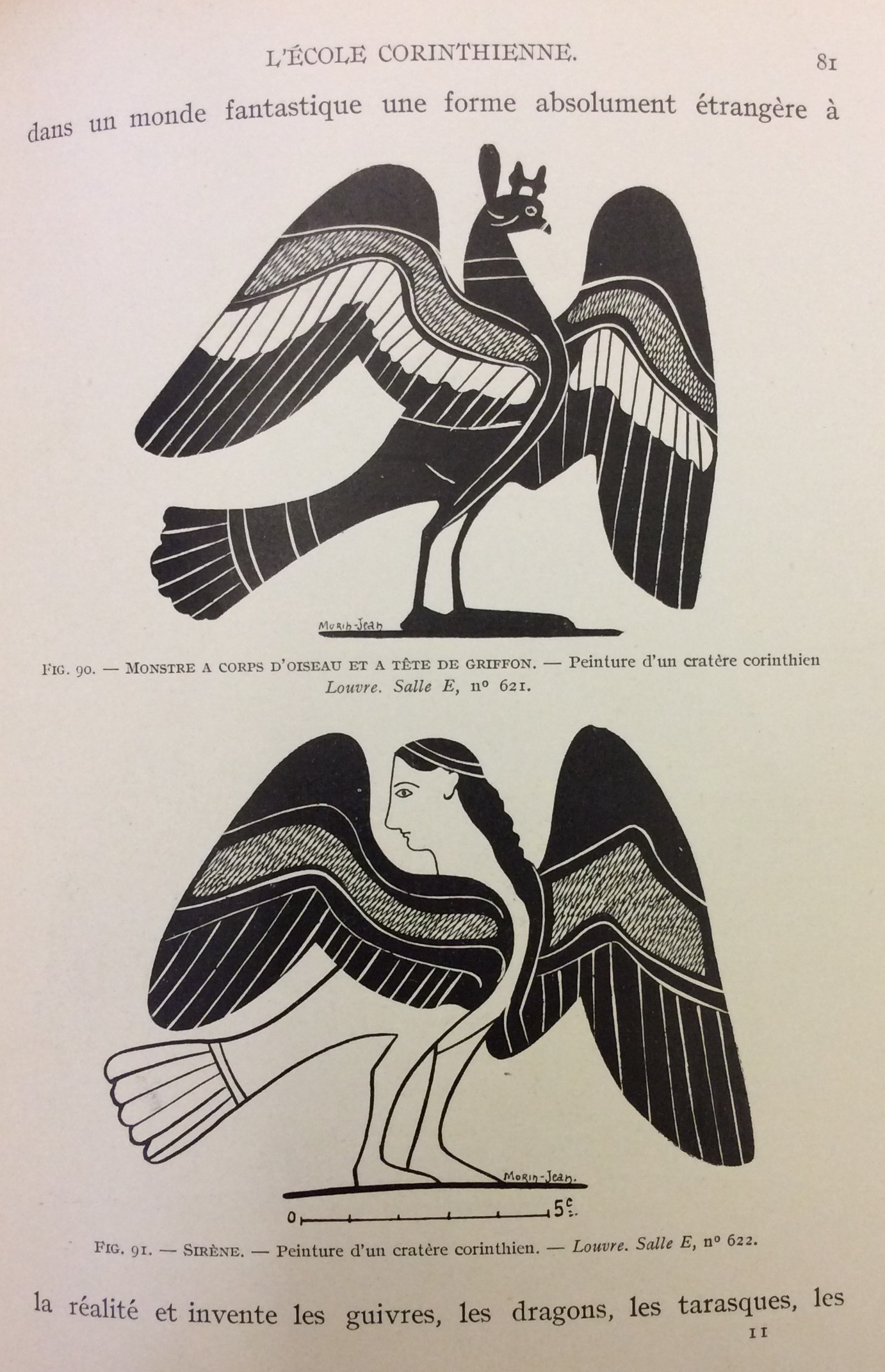 LE DESSIN DES ANIMAUX EN GRECE. - D'après les vases …
