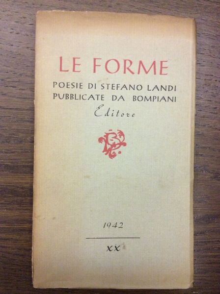 LE FORME. - Poesie.
