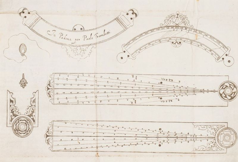 LE OPERAZIONI DEL COMPASSO GEOMETRICO ET MILITARE. - Terza edizione.