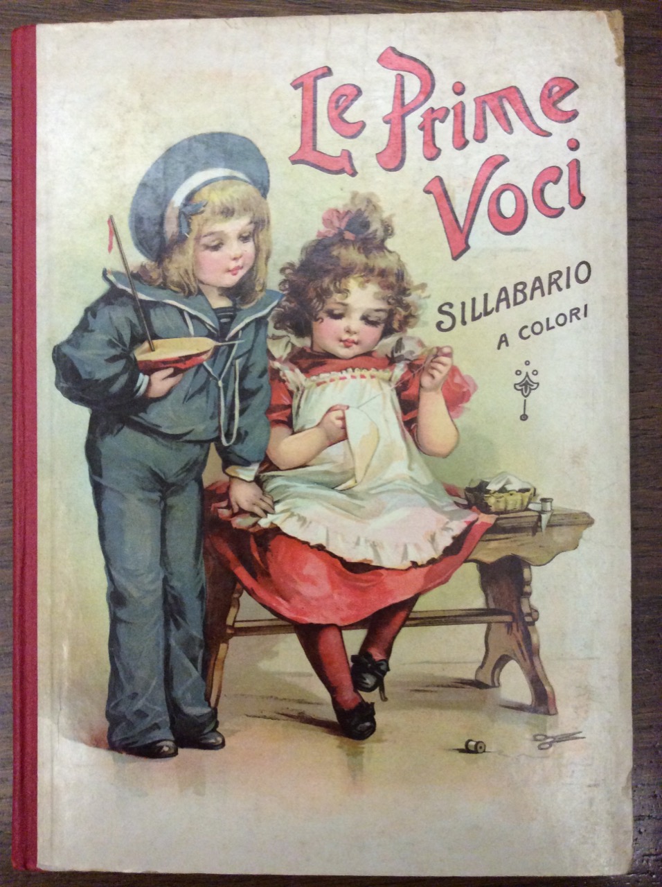 LE PRIME VOCI. - Sillabario con 15 tavole a colori.