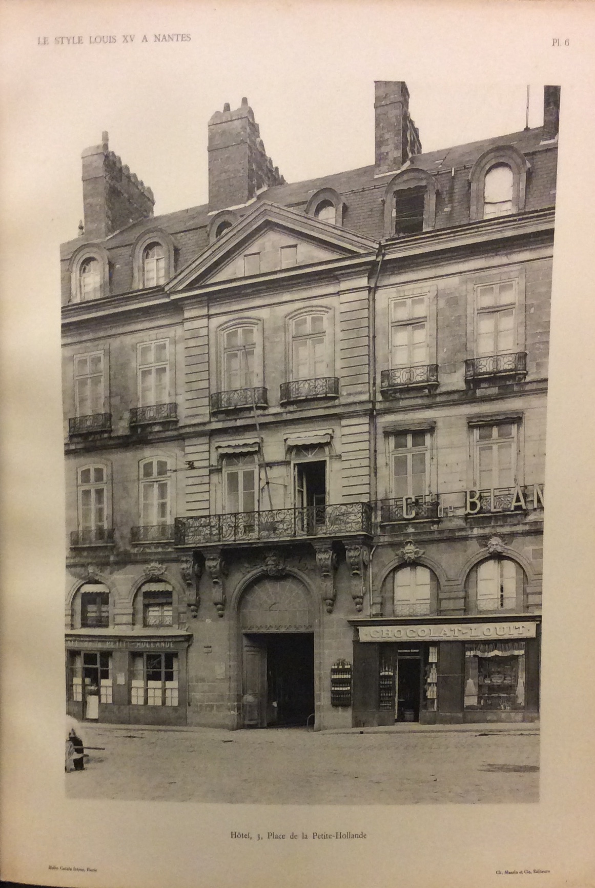 LE STYLE LOUIS XV A NANTES. - Architecture et Décoration.