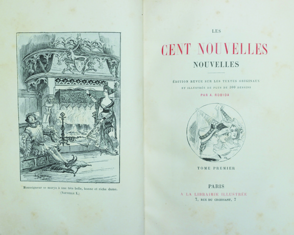 LES CENT NOUVELLES NOUVELLES. - Edition revue sur les textes …