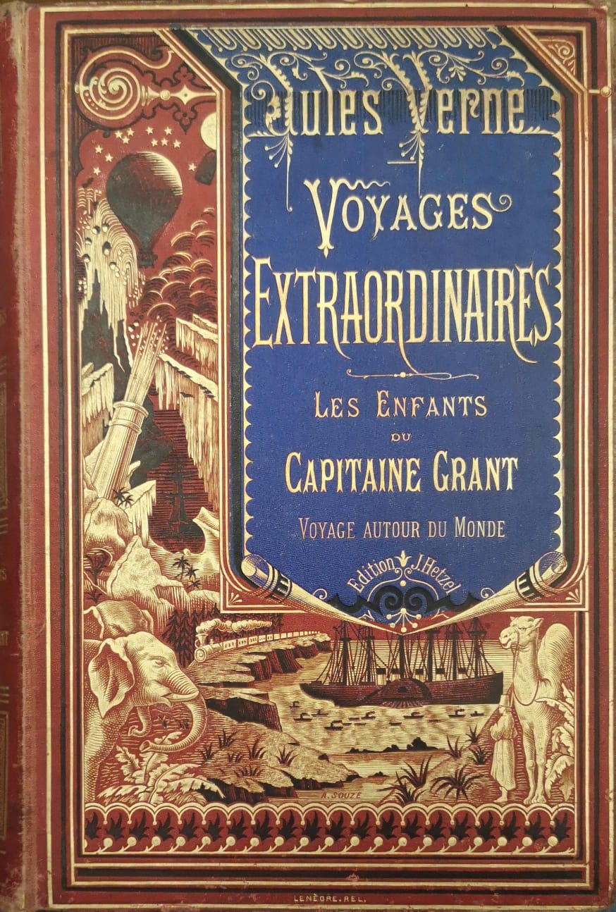 LES ENFANTS DU CAPITAINE GRANT. VOYAGES EXTRAORDINAIRES. - Voyage autour …