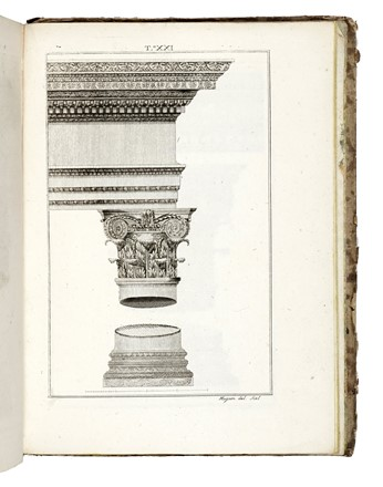 LES THERMES DES ROMAINS DESSINÉES PAR ANDRÉ PALLADIO. - Et …