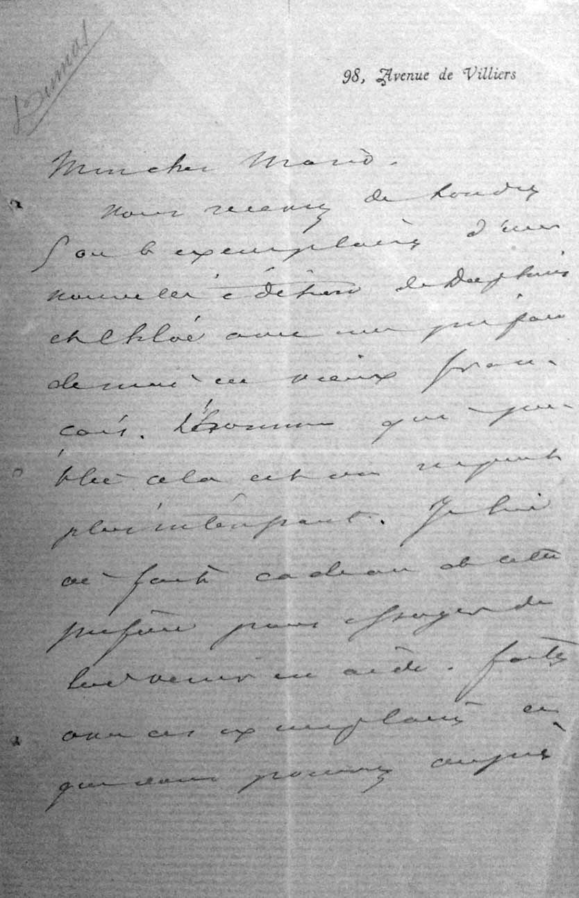 LETTERA AUTOGRAFA FIRMATA. - 3 pp. (mm. 208x134), senza data, …