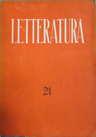 LETTERATURA. ANNATA 1942. - Rivista trimestrale di letteratura contemporanea. Diretta …