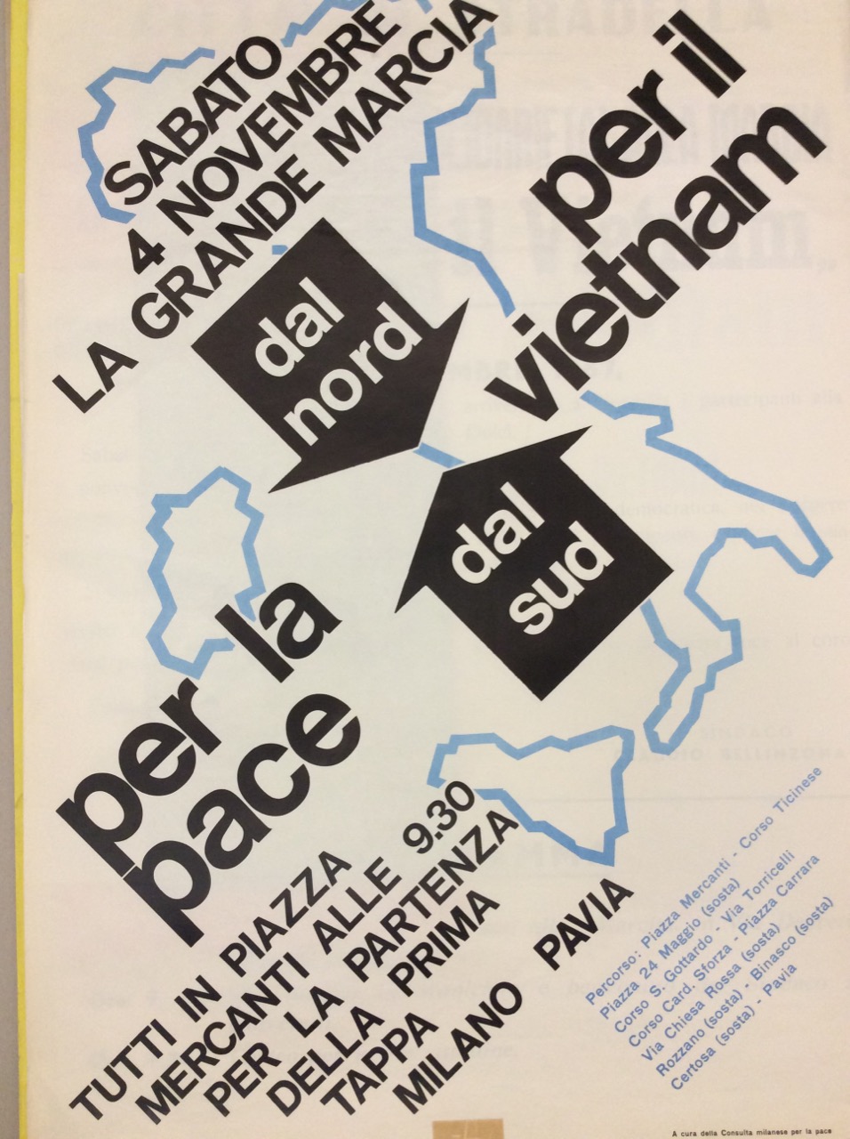 MARCIA DAL NORD E DAL SUD PER LA PACE NEL …