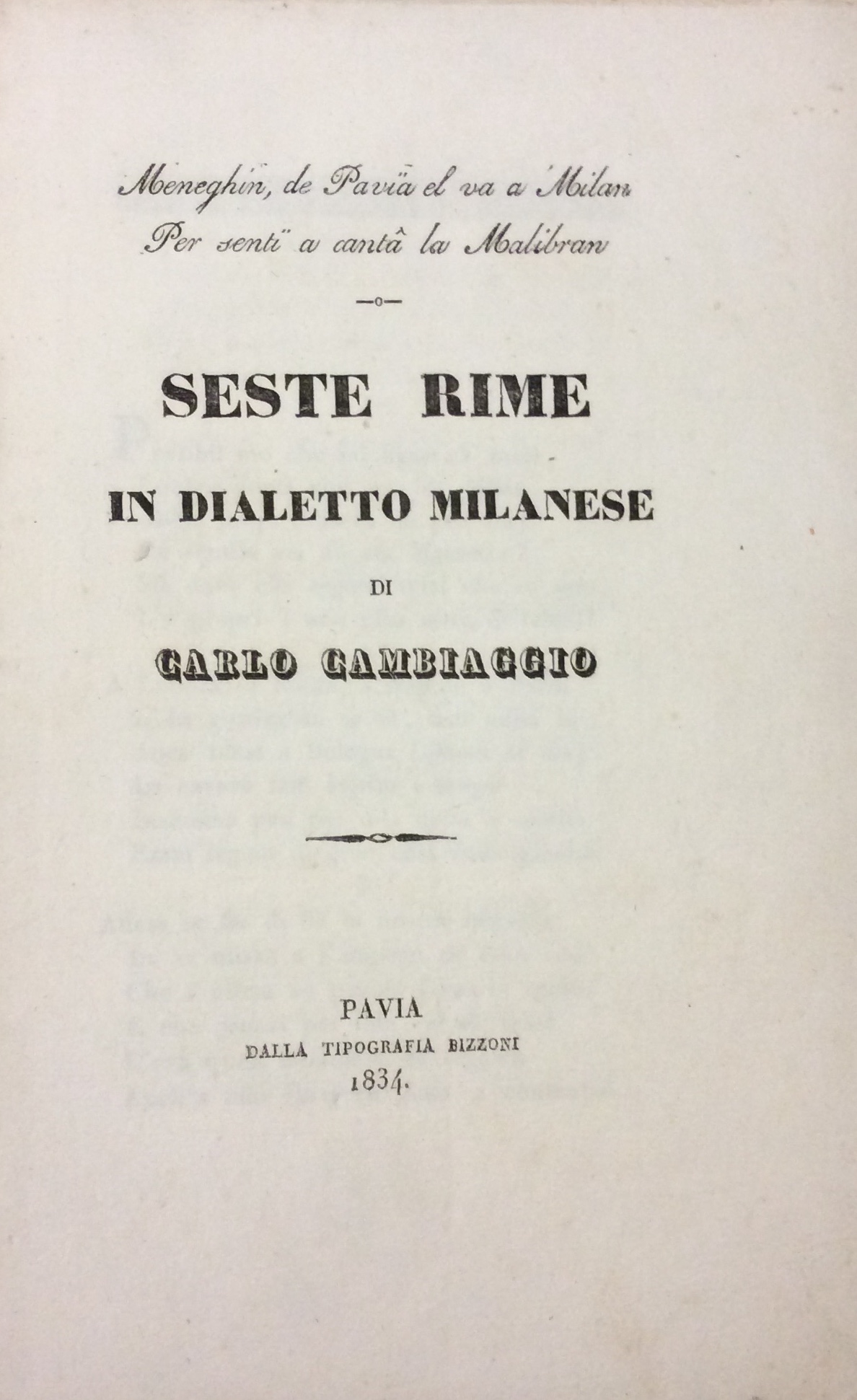 MENEGHIN, DE PAVIA EL VA A MILAN PER SENTÏ A …