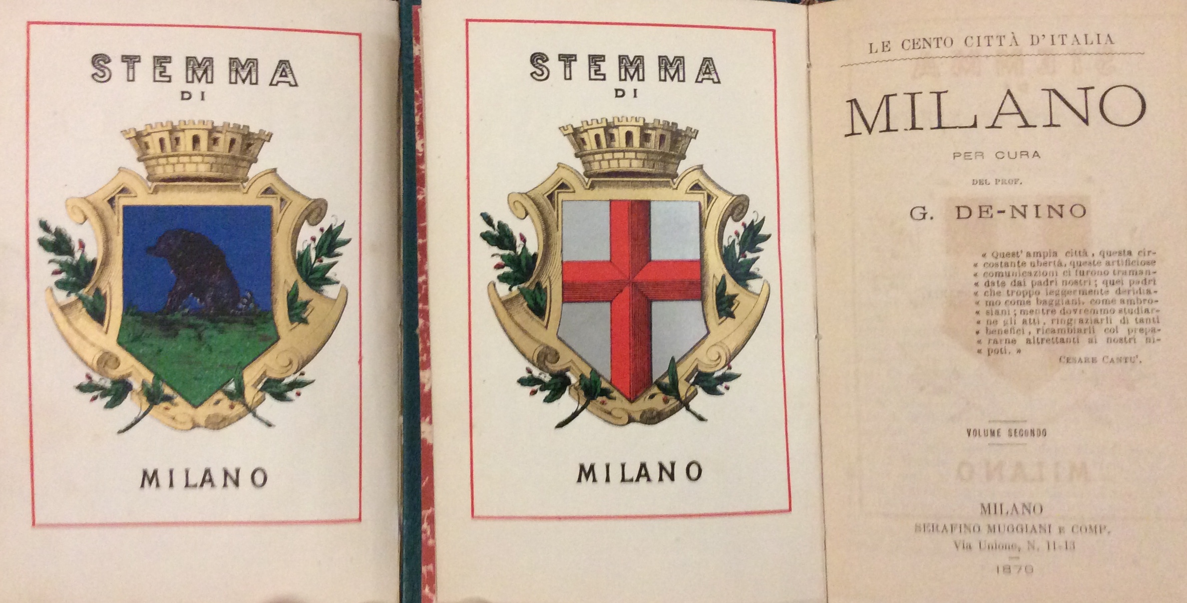 MILANO ANTICA E MODERNA.