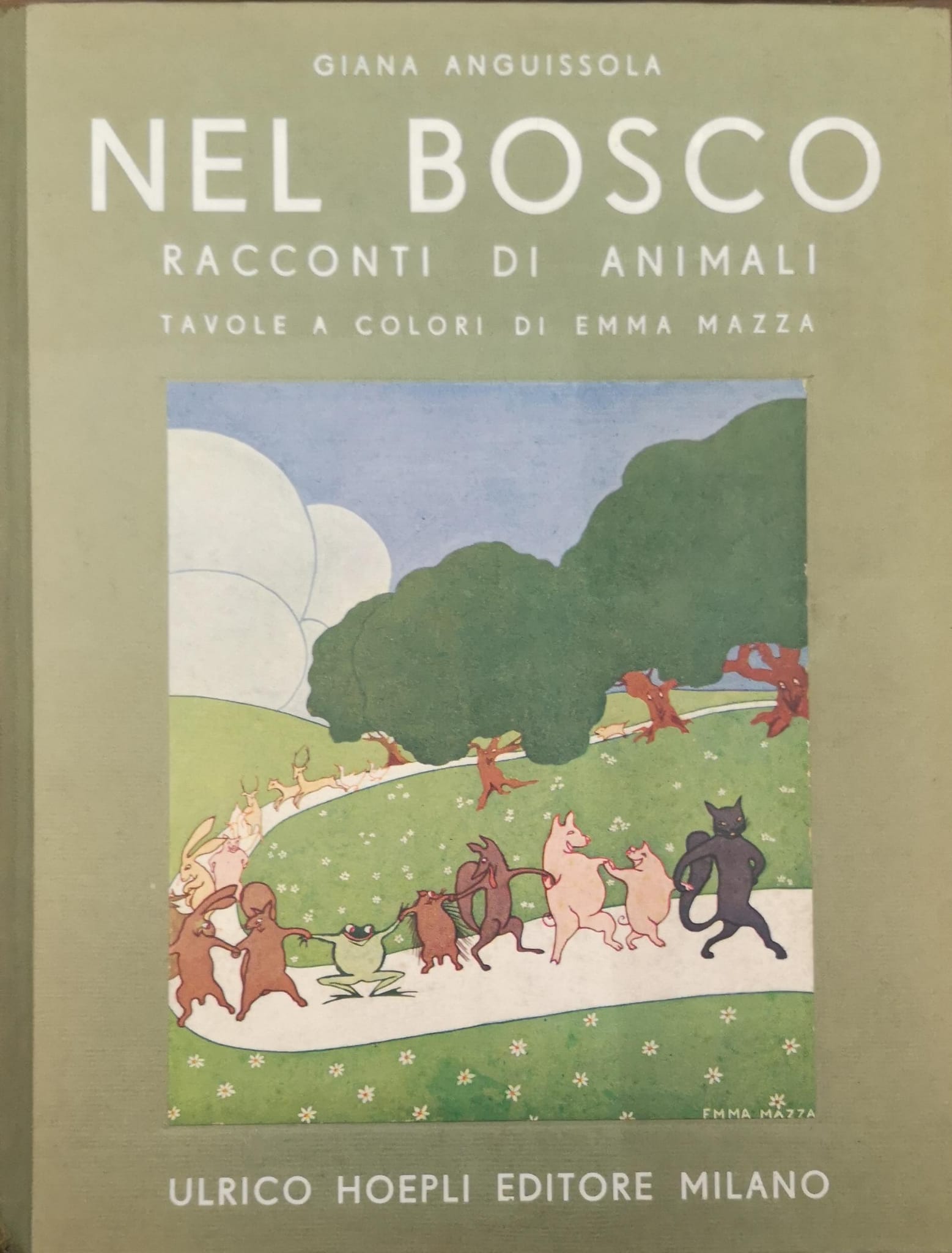 NEL BOSCO. - Racconti di animali. Illustrazioni di Emma Mazza.