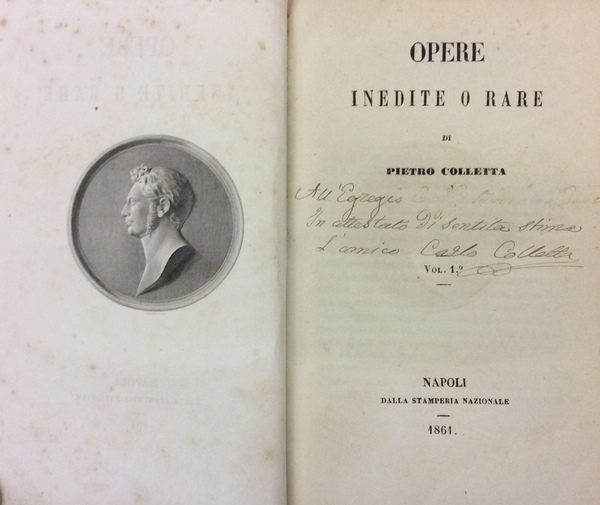 OPERE INEDITE O RARE.
