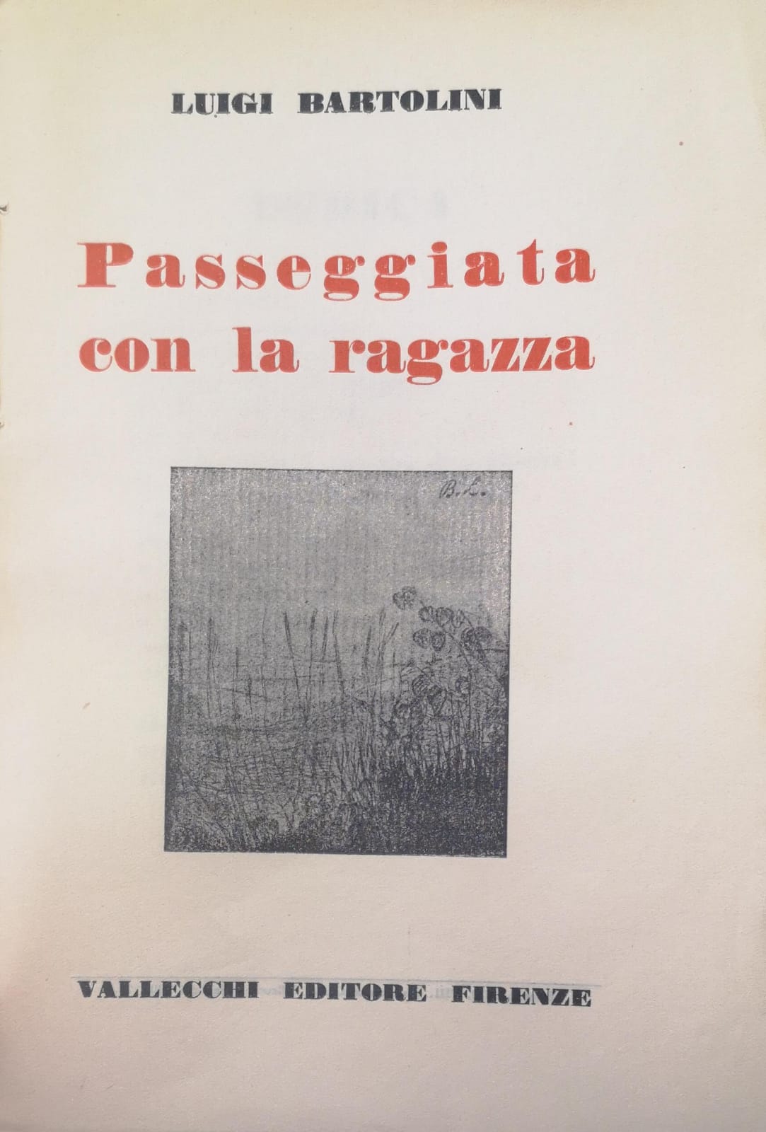 PASSEGGIATA CON LA RAGAZZA. - Racconti e acqueforti.
