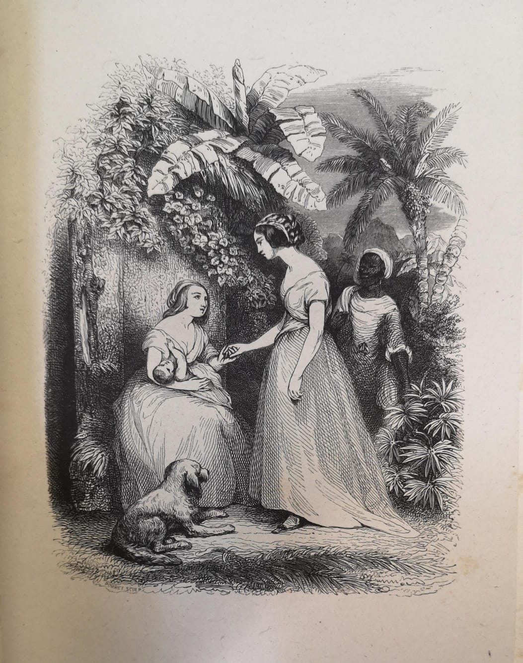 PAUL ET VIRGINIE - LA CHAUMIERE INDIENNE. - Avec une …