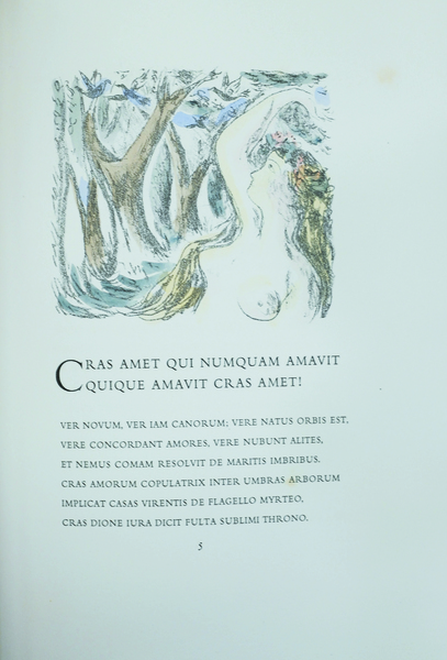 PERVIGILIUM VENERIS ET DE ROSIS NASCENTIBUS. - Due poesie latine …