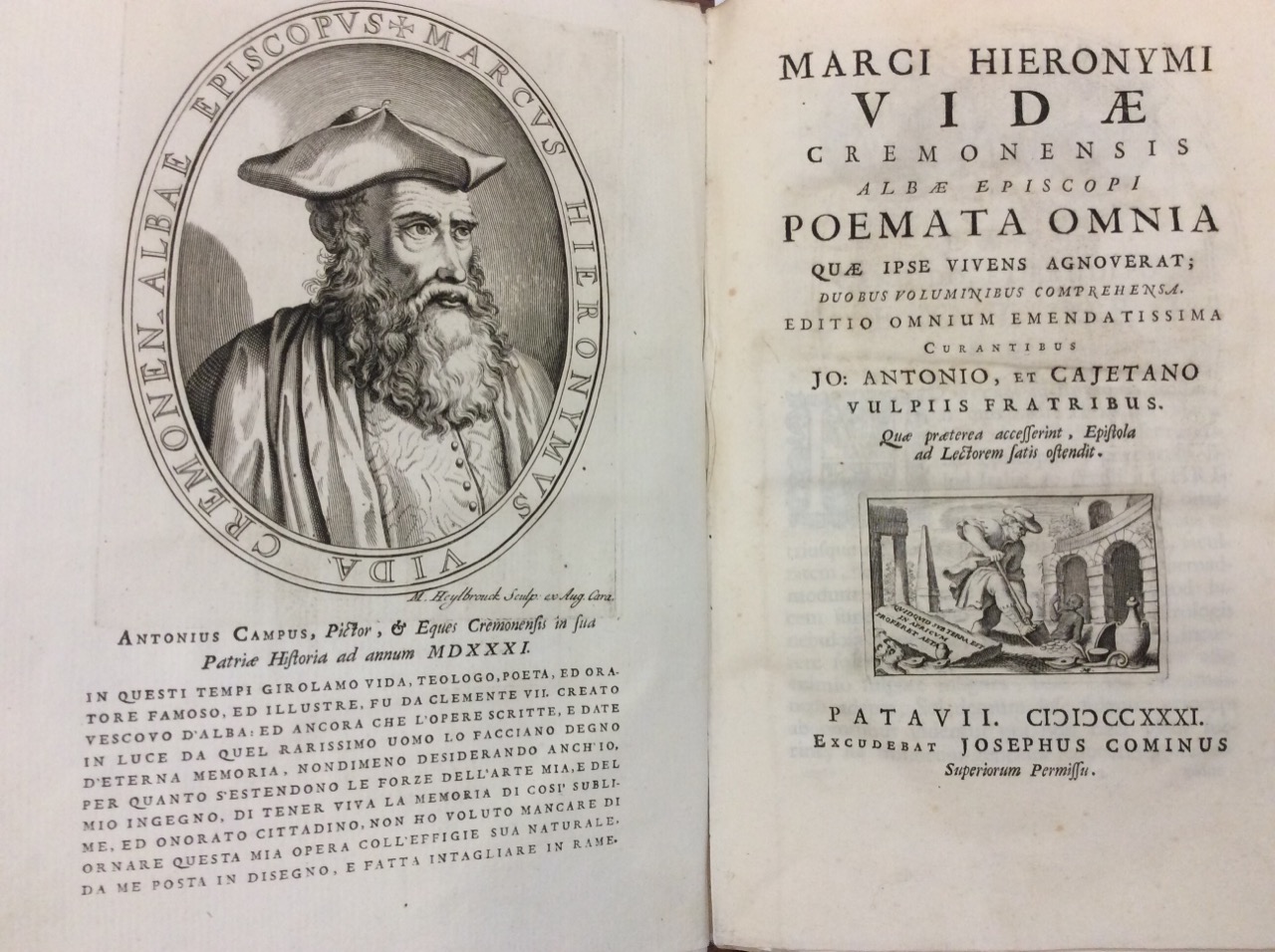 POEMATA OMNIA. - Quae ipse vivens agnoverat; duobus voluminibus comprehensa. …