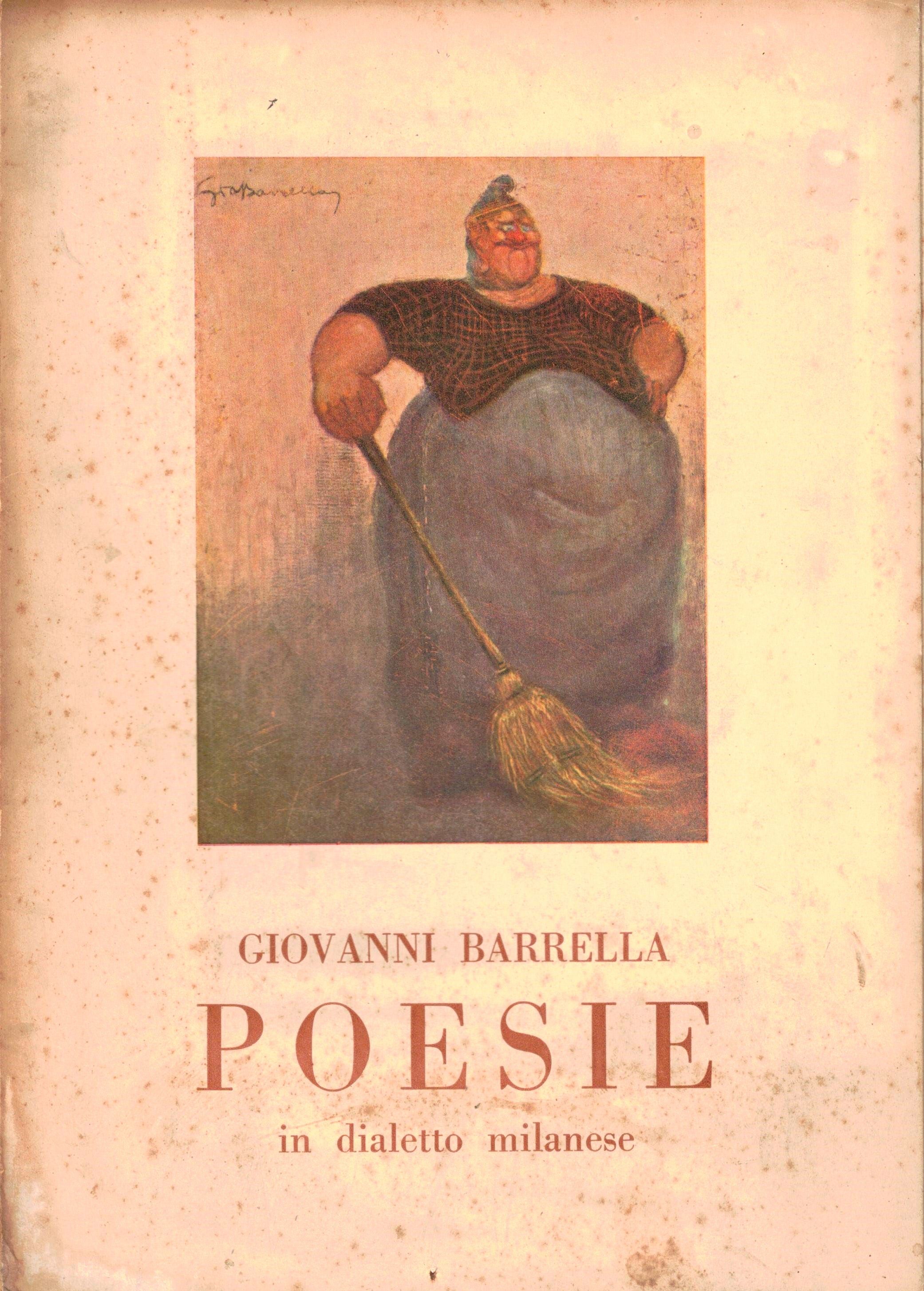 POESIE. - In dialetto milanese.