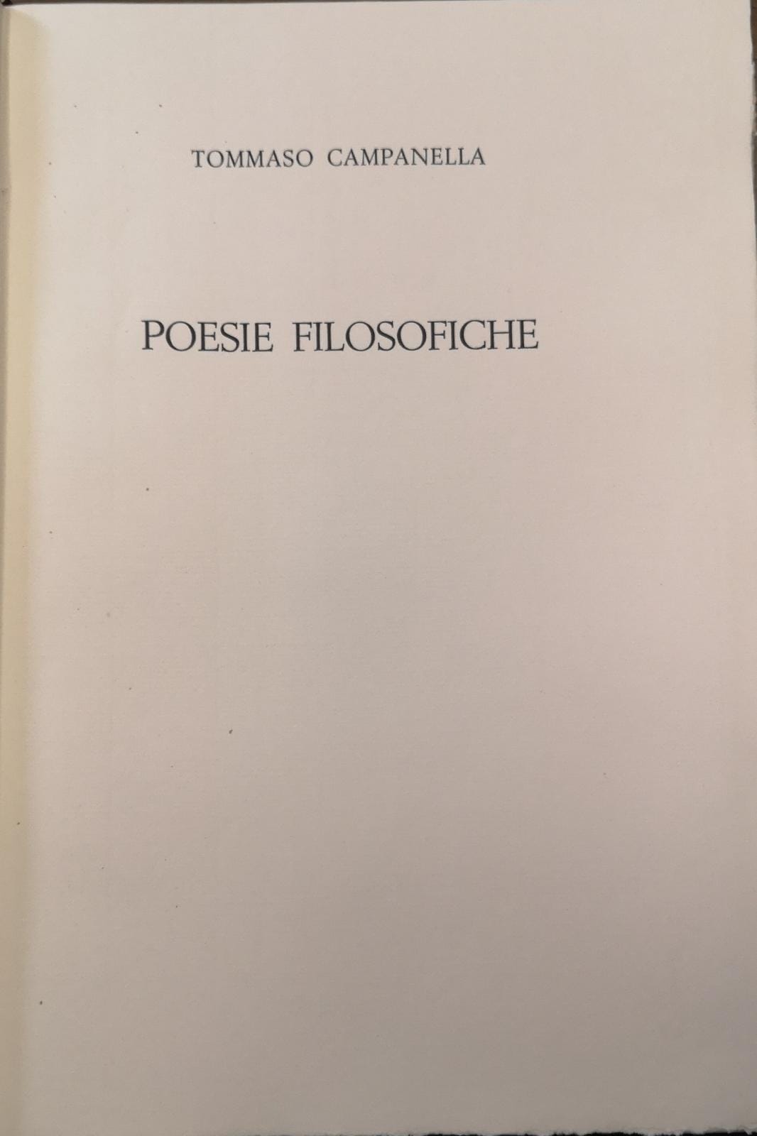 POESIE FILOSOFICHE. SCELTA D'ALCUNE POESIE FILOSOFICHE DI SETTIMONTANO SQUILLA CAVATE …
