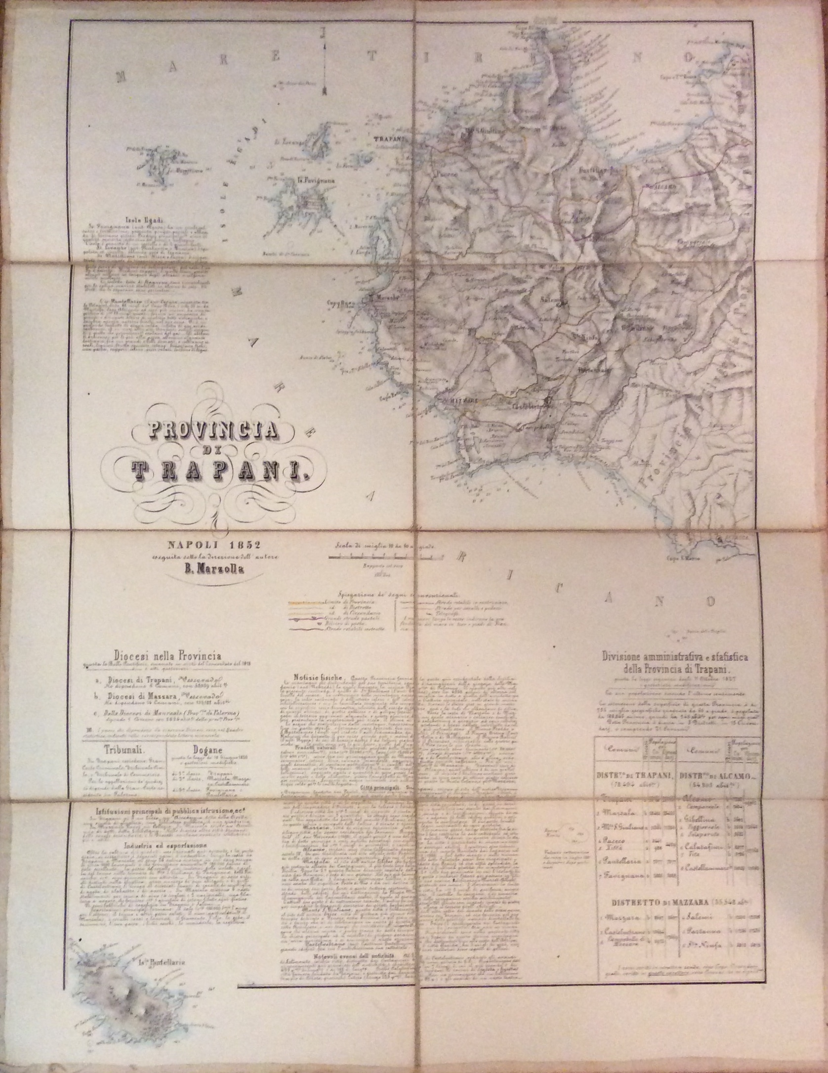 PROVINCIA DI TRAPANI. - Eseguita sotto la direzione dellautore B. …