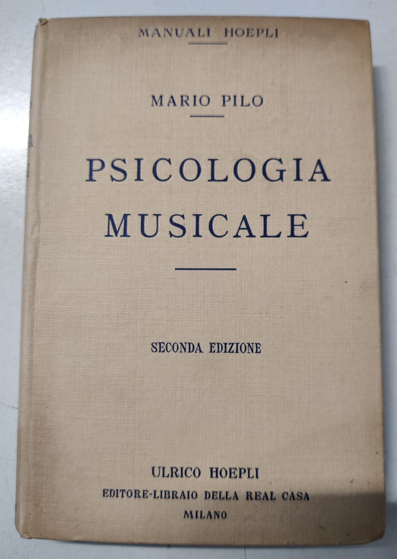 PSICOLOGIA MUSICALE. - Appunti, pensieri e discussioni. Seconda edizione.
