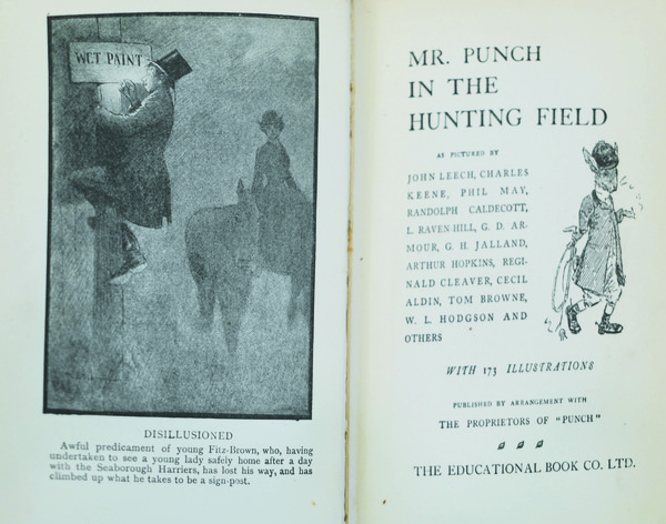 PUNCH LIBRARY OF HUMOUR. - Edited by J.A. Hammerton.