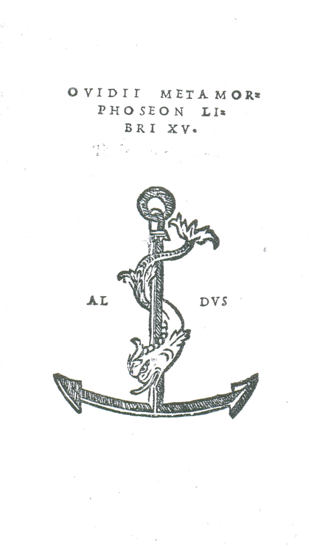 QUAE HOC VOLUMINE CONTINENTUR... OVIDII METAMORPHOSEON LIBRI XV.