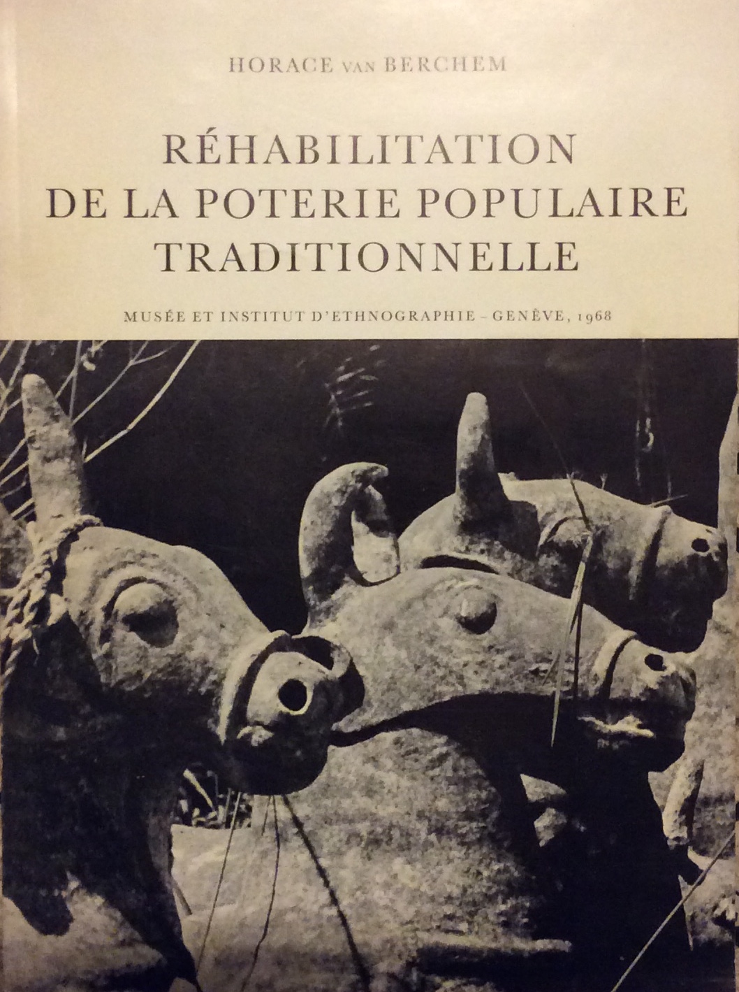 REHABILITATION DE LA POTERIE POPULAIRE TRADITIONELLE.