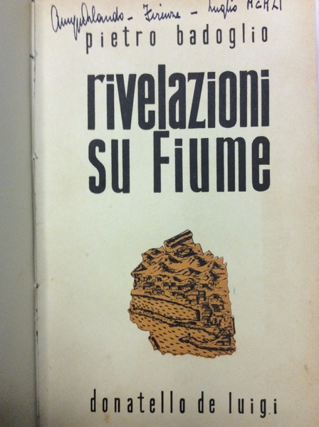 RIVELAZIONI SU FIUME.