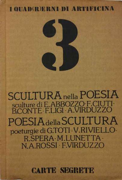 SCULTURA NELLA POESIA. POESIA DELLA SCULTURA. - I Quad(r)erni di …