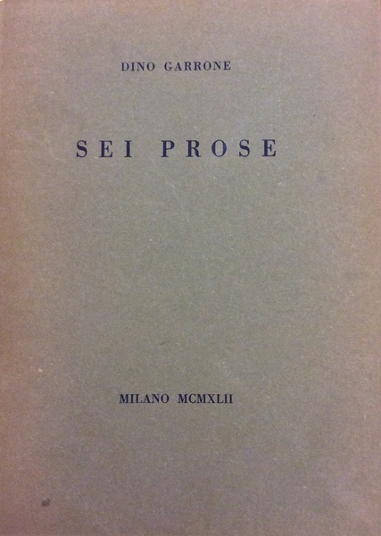 SEI PROSE.