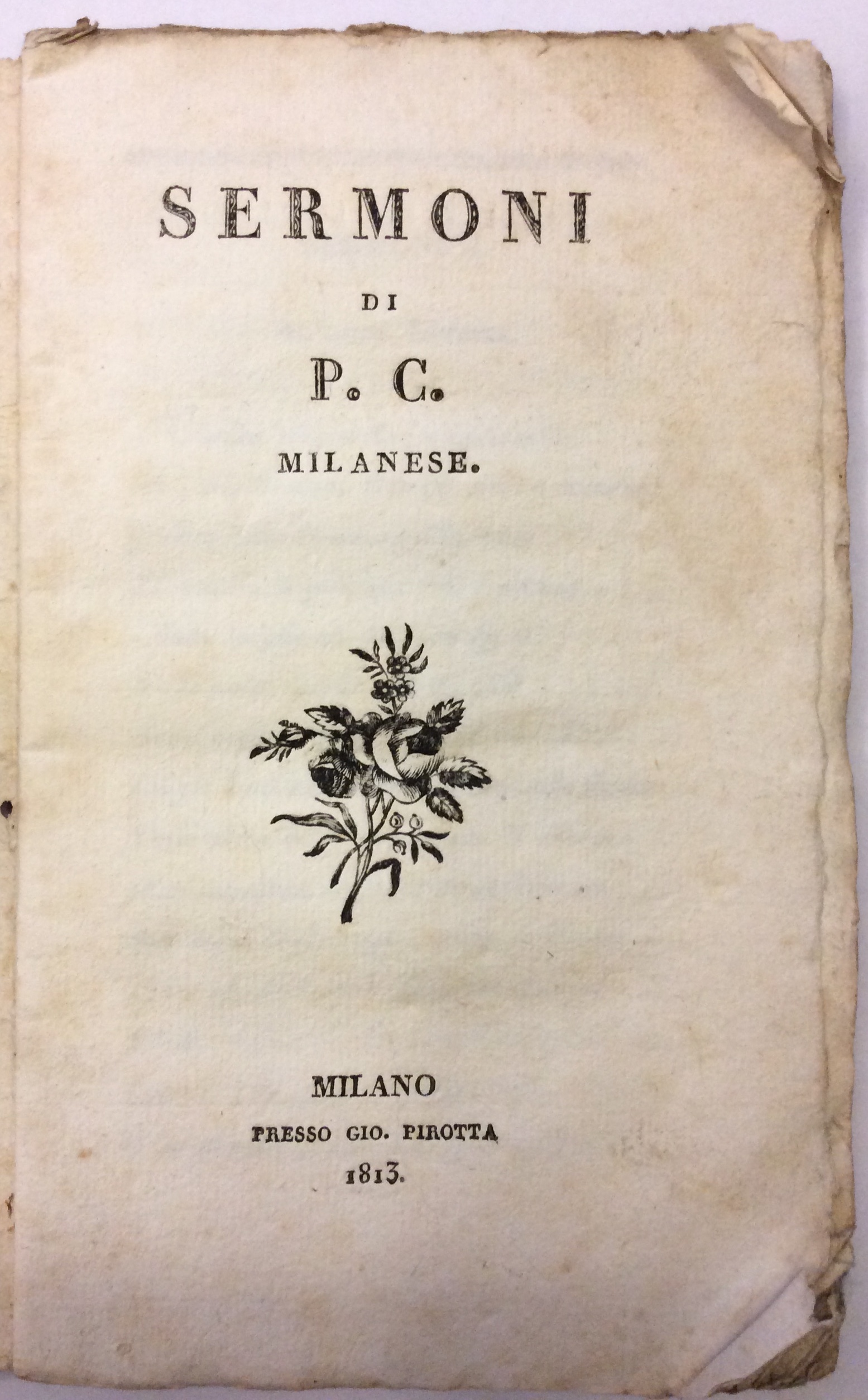 SERMONI DI P.C. MILANESE.