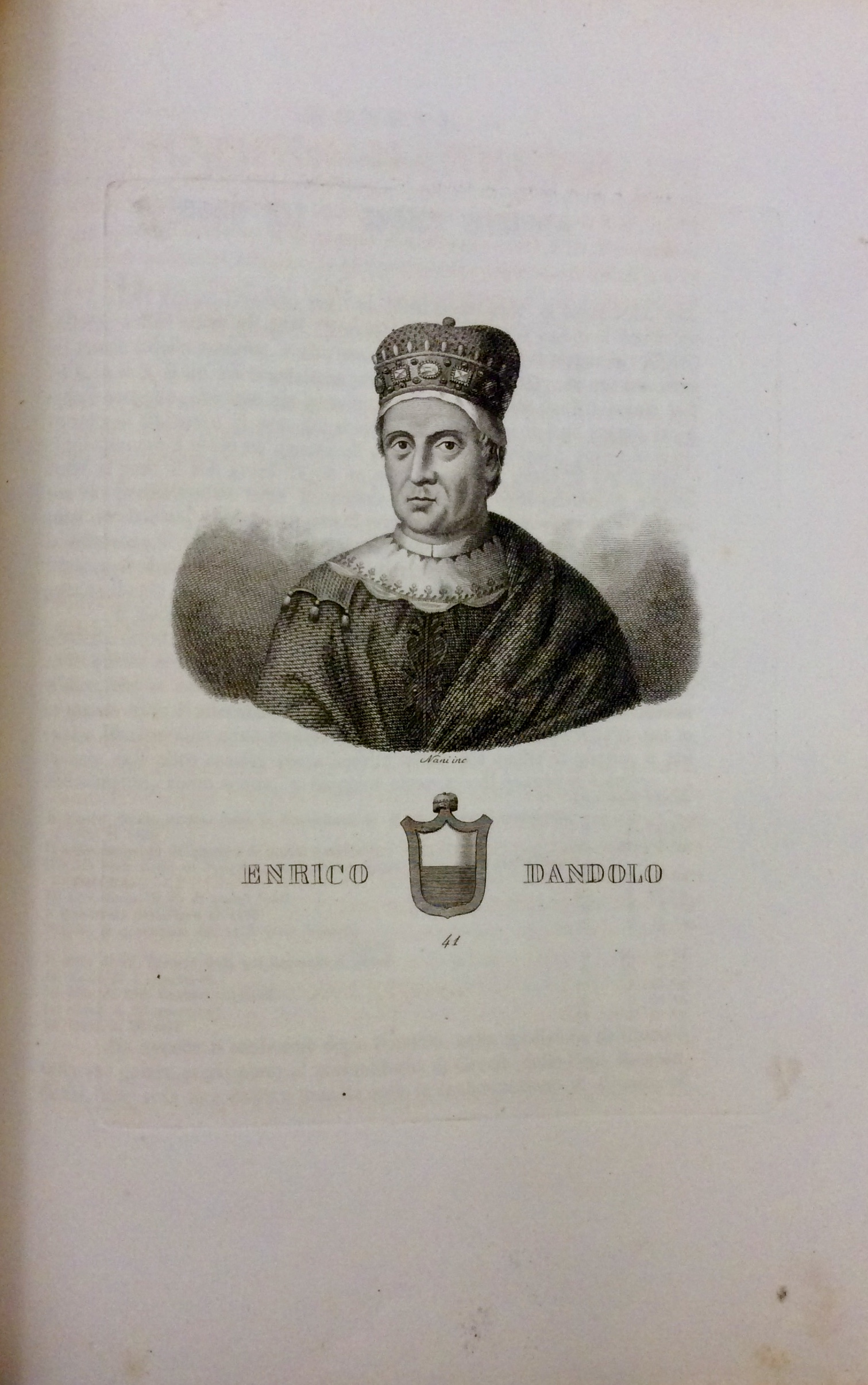 STORIA DEI DOGI DI VENEZIA. - Scritta dai chiarissimi Emmanuele …