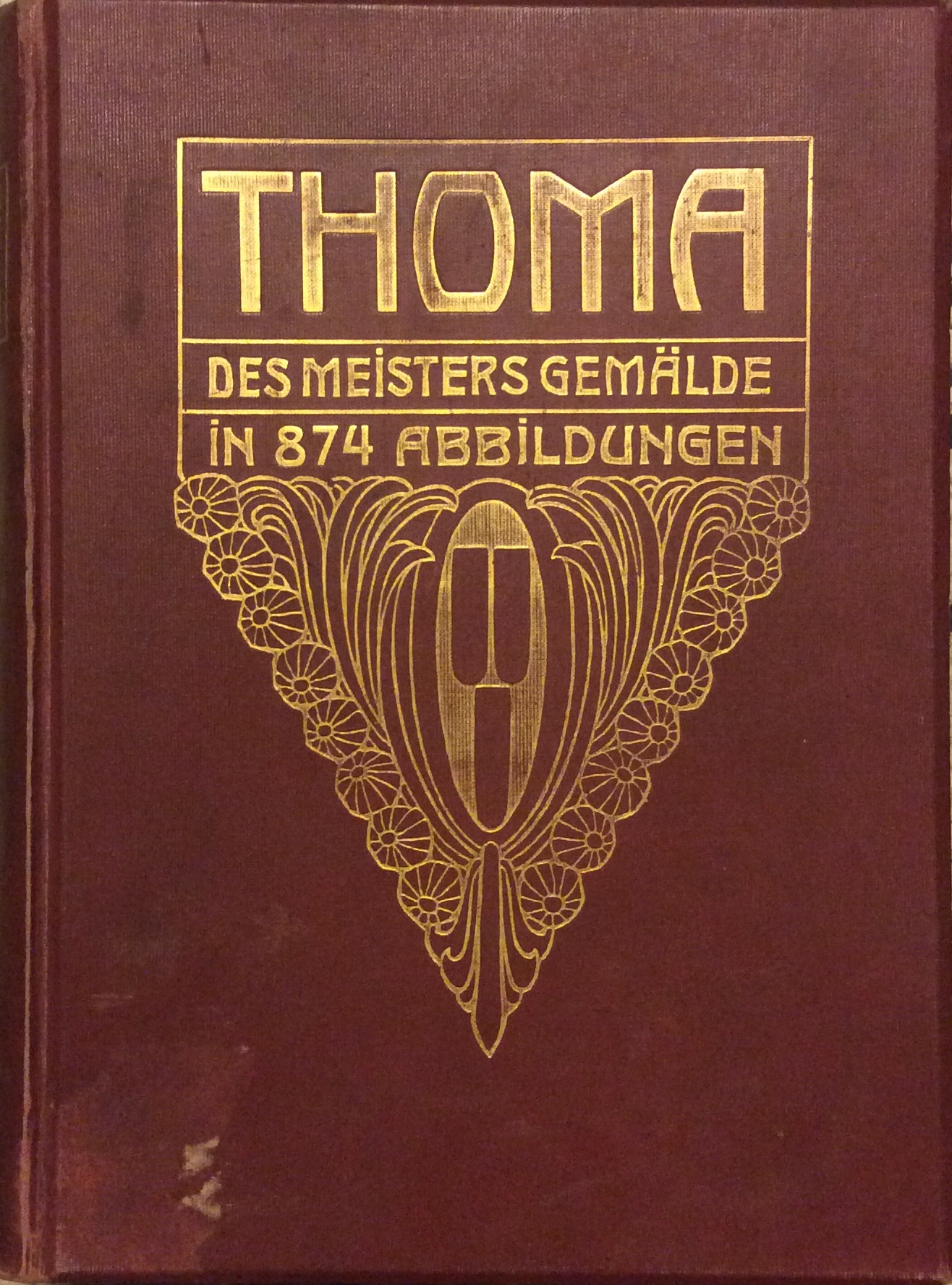 THOMA. - Des meisters Gemaelde in 874 Abbildungen.