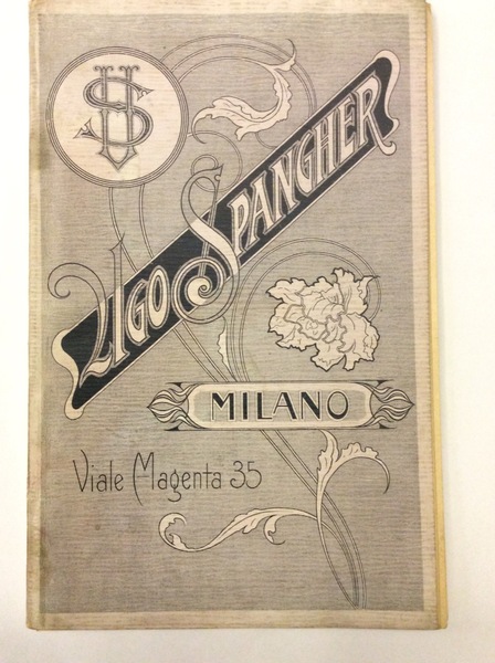 UGO SPANGHER - MILANO. SEGHERIA MECCANICA. - Specialità parchetti...