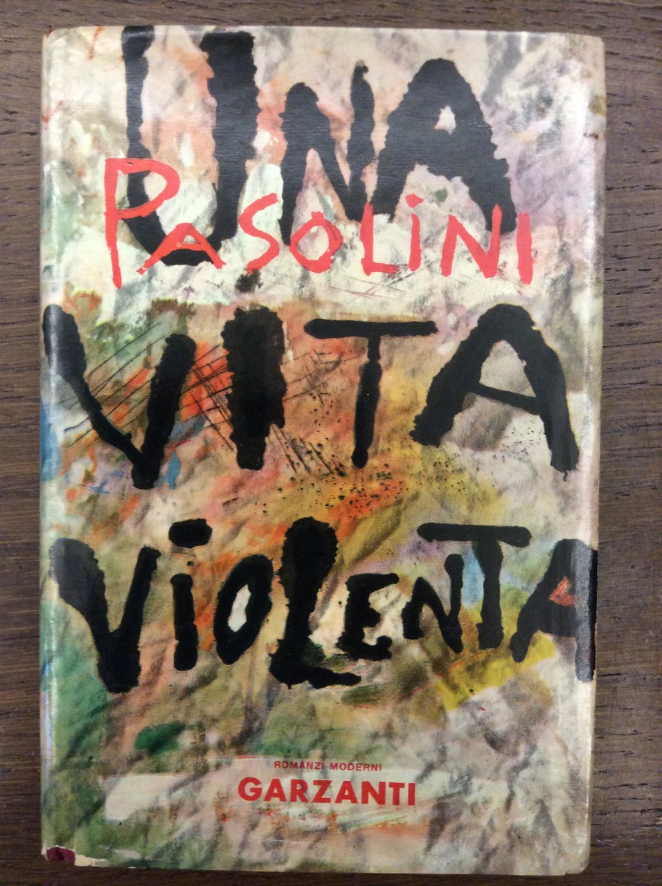 UNA VITA VIOLENTA. - Romanzo.