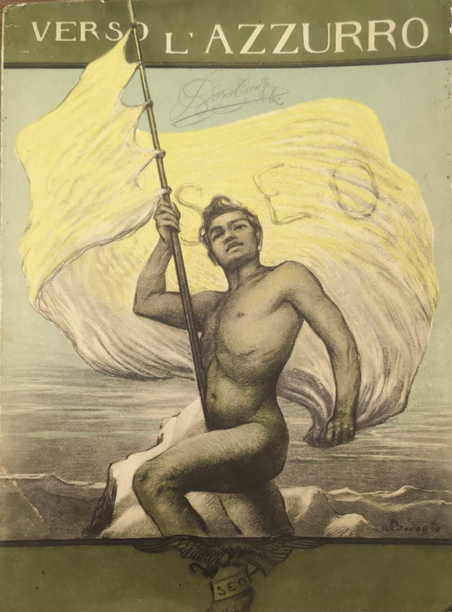 VERSO L'AZZURRO. - Alle vittime del nostro ideale, sui monti …