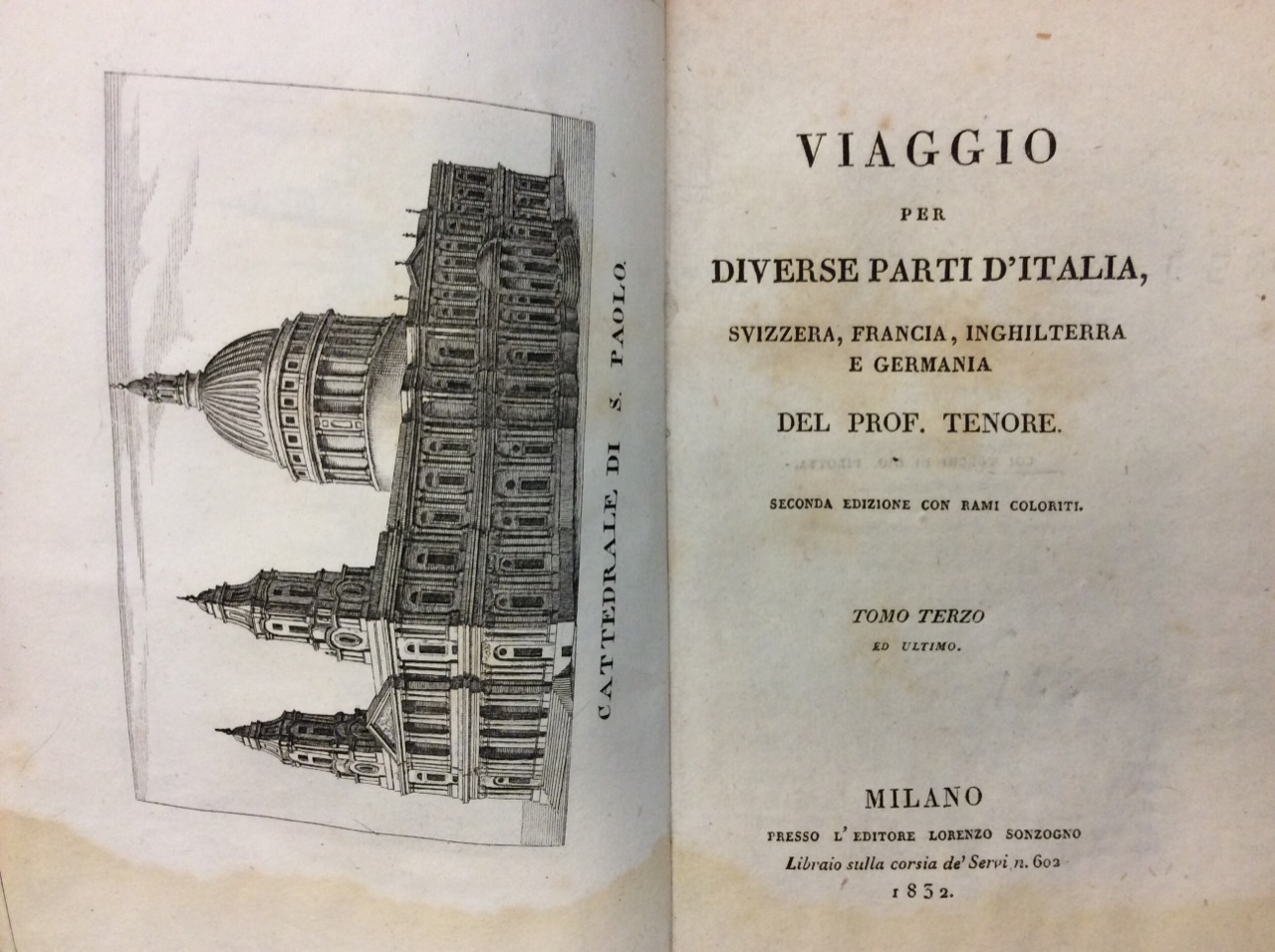 VIAGGIO PER DIVERSE PARTI D'ITALIA, SVIZZERA, FRANCIA, INGHILTERRA E GERMANIA. …
