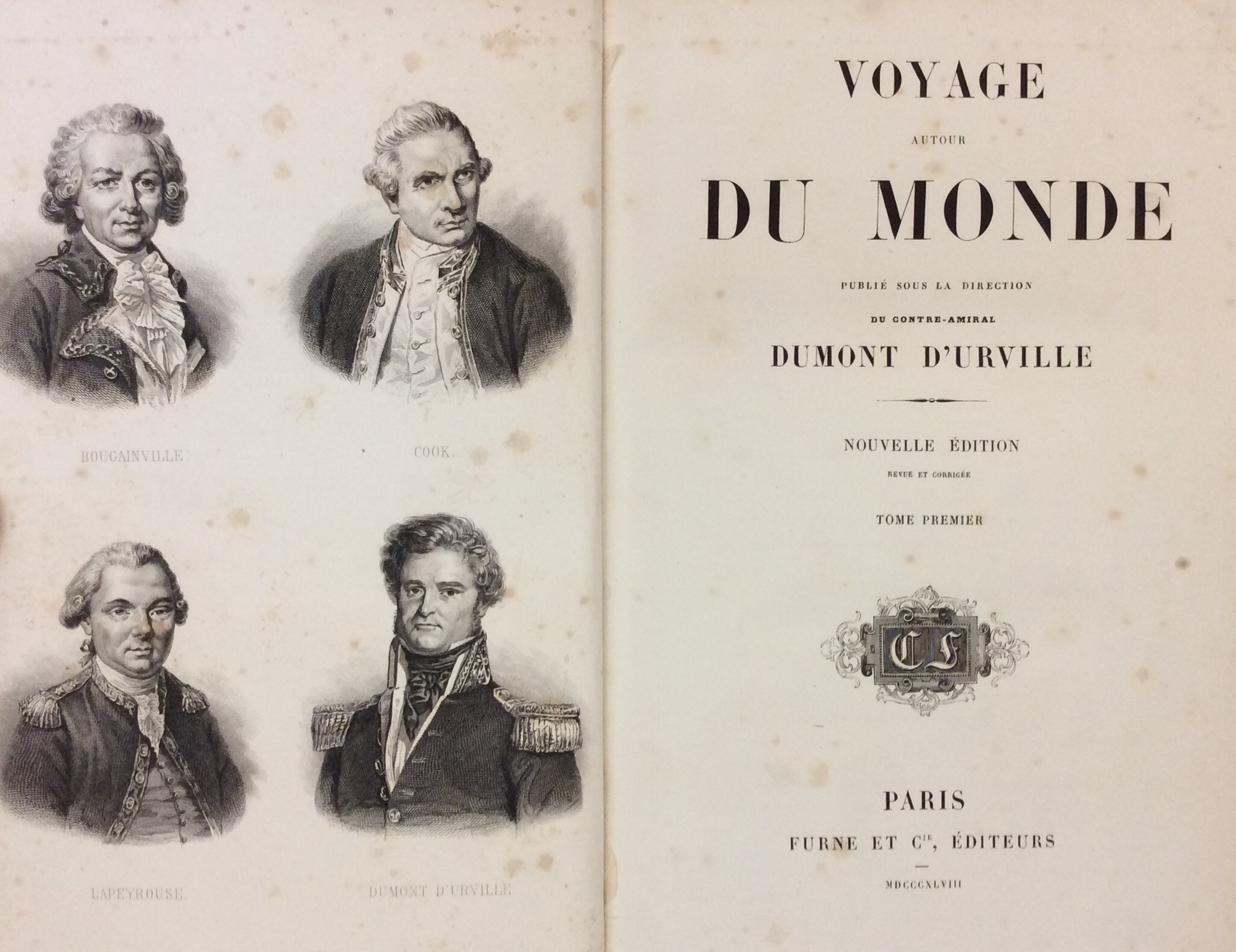 VOYAGE AUTOUR DU MONDE. - Nouvelle édition revue et corrigée.