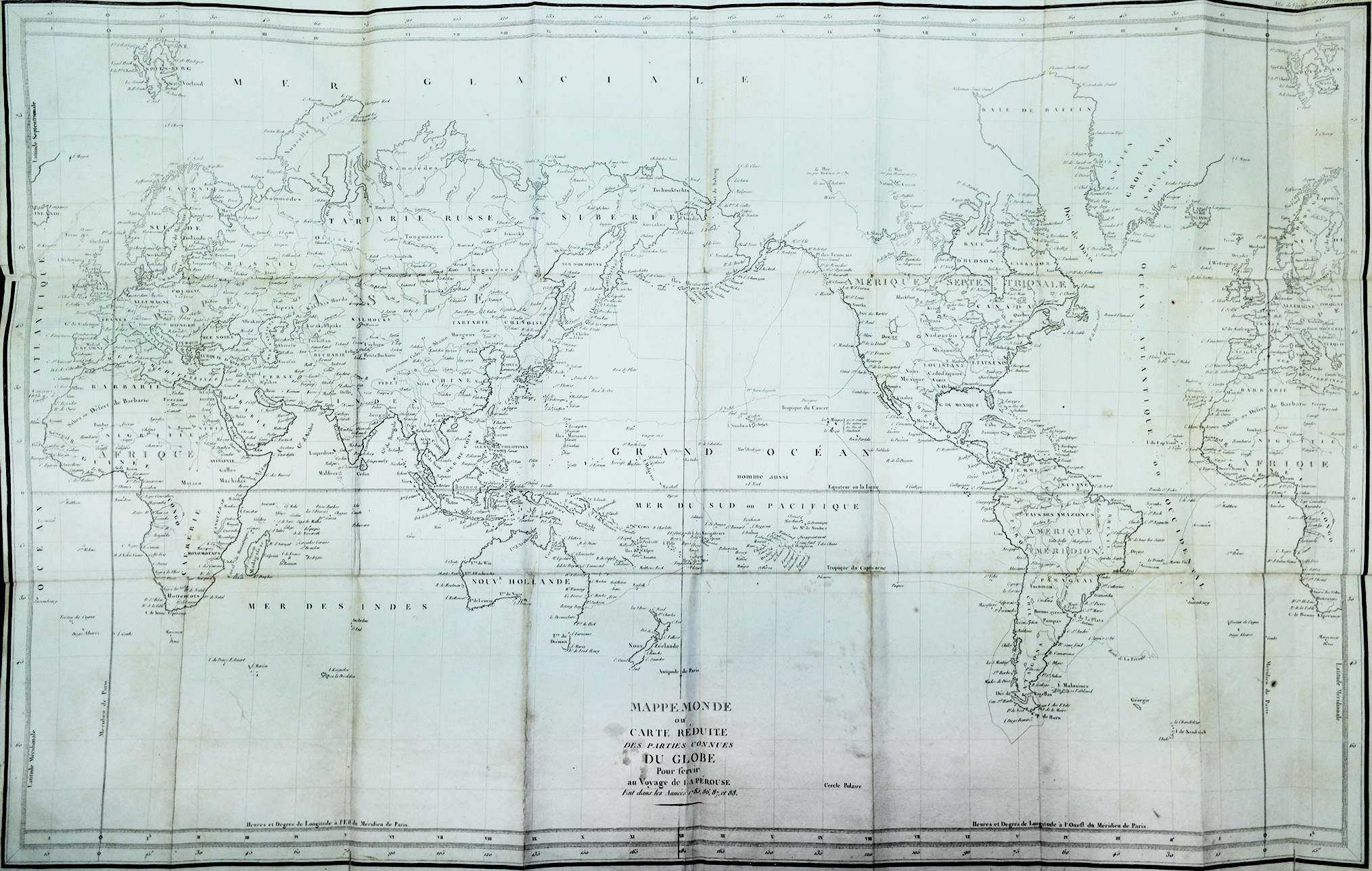 VOYAGE AUTOUR DU MONDE. - (Pendant les années 1785, 1786, …
